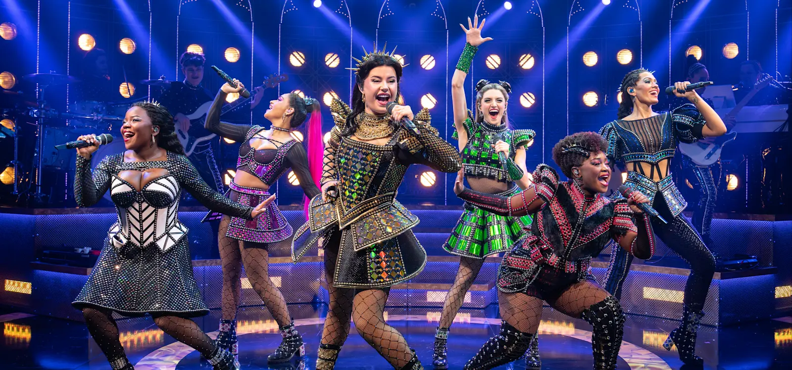 The North American Tour Boleyn Company of SIX (CROPPED). Photo by Joan Marcus.