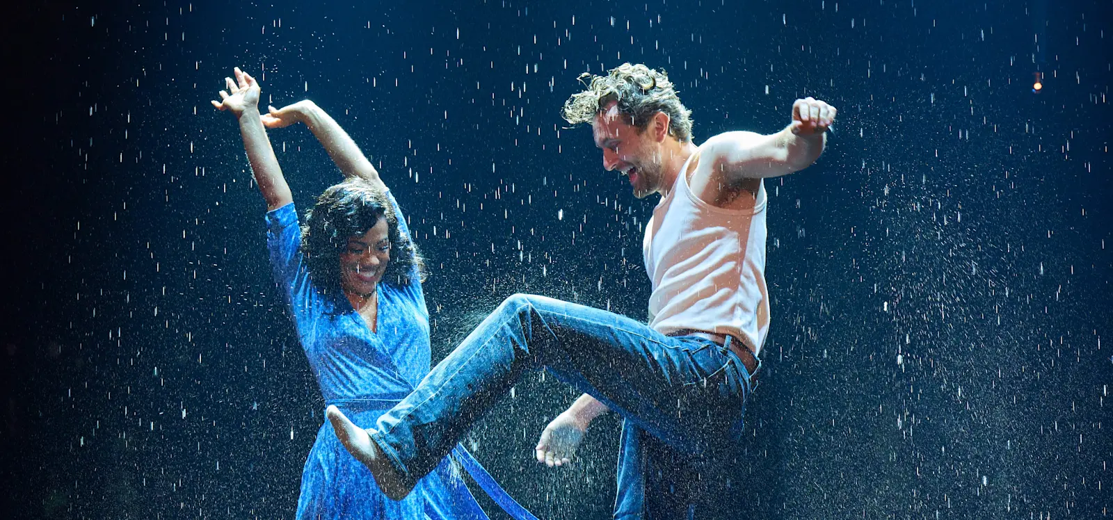 Alysha Deslorieux (Middle Allie) and Ken Wulf Clark (Middle Noah) (CROPPED). Photo by Roger Mastroianni.
