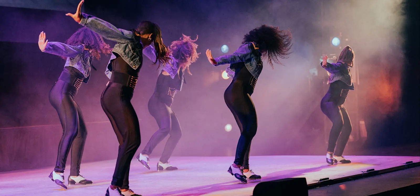 Syncopated Ladies performing (CROPPED). Photo by Sameer Copper.