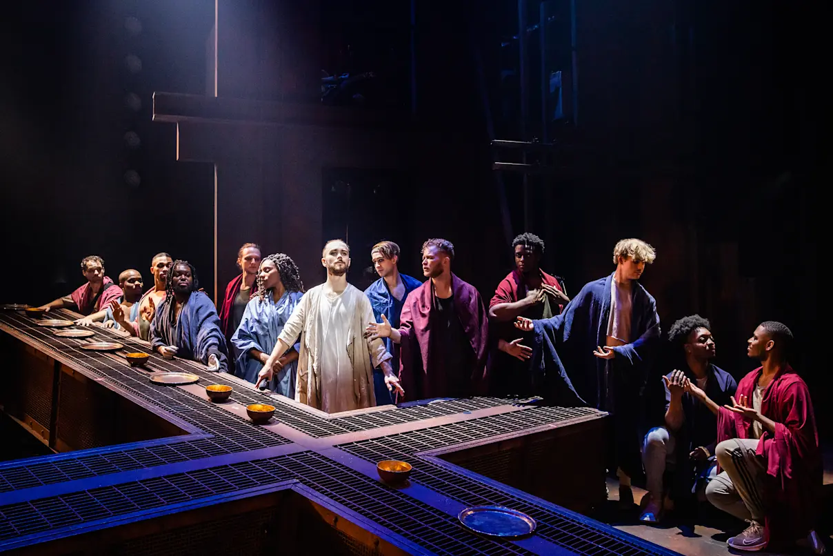 The North American tour company of Jesus Christ Superstar. Photo by Evan Zimmerman for MurphyMade.