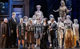 The Addams Family company. Photo by Meredith Mashburn Photography.