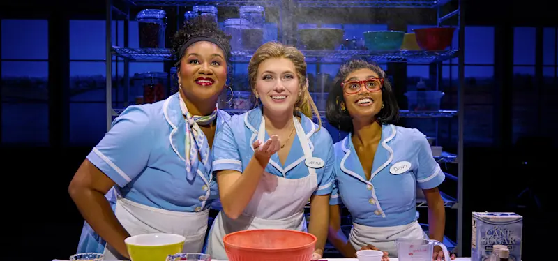 L-R: Hannah-Kathryn Wall (Becky), Samantha Lane Scruggs (Jenna Hunterson) and Becky Alex (Dawn) Photo by Jeremy Daniel