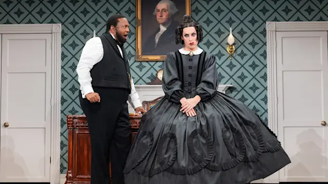 John-Andrew Morrison and Alaska in OH, MARY! First National Tour photo by Evan Zimmerman for MurphyMade