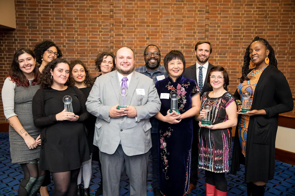26th annual Sally Awards recipients. Photo by Dan Norman.