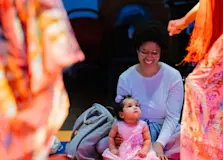NOOMA, an opera for babies at the 2025 Flint Hills Family Festival. Photo by Laura Alpizar.