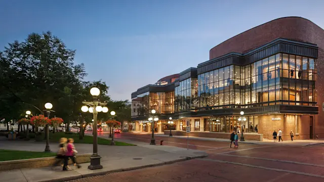 Ordway Exterior at Dusk
