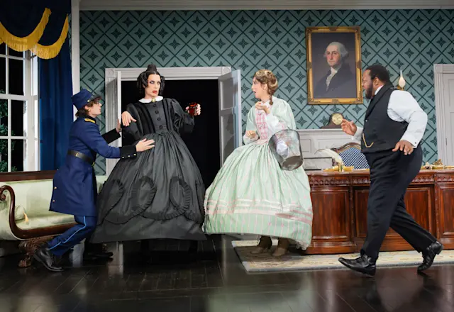 Oh, Mary! company in First National Tour. Photo by Evan Zimmerman for MurphyMade.