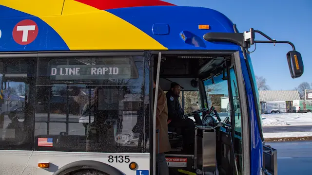 Metro Transit bus. Photo courtesy of Metro Transit.