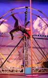 Cirque Mechanics performing TILT! Photo by Kirk Marsh.