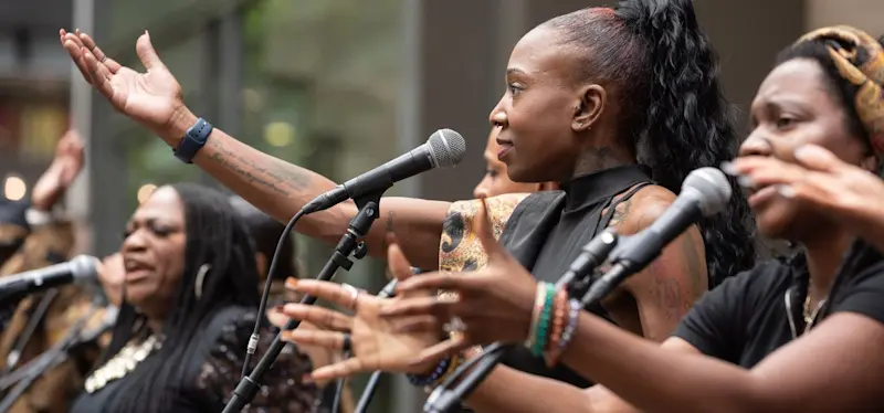 Sounds of Blackness performance photo