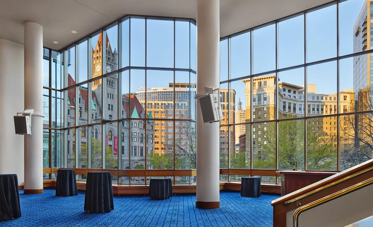 Target Atrium Looking Outside
