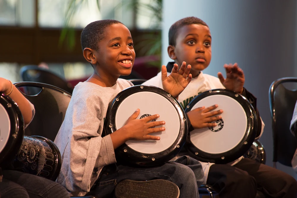 Students appearing in the 2015 St. Paul Public Schools Honors Concert. Photo by Aaron Smith, courtesy of Smitty's Workshop.