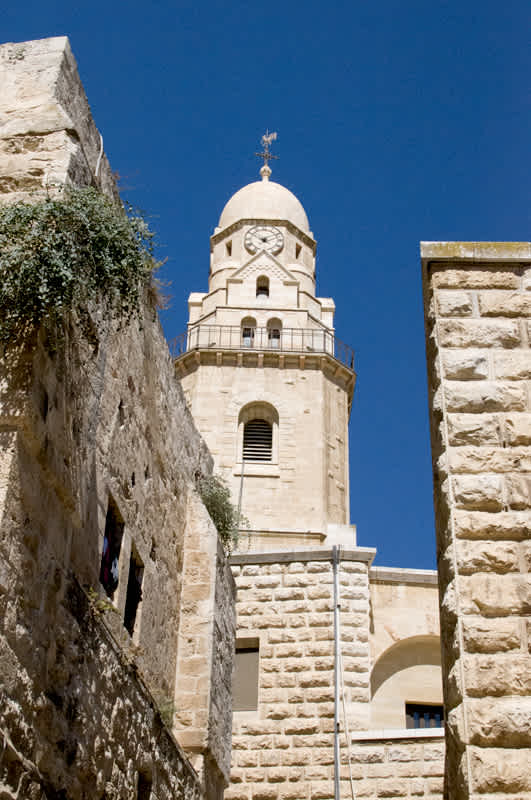 Clock tower in Jerusalem, Israel