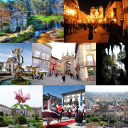Collage of Braga Portugal places to explore