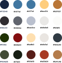 A variety of color palettes for the holidays