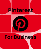 A Pinterest Logo on a colorful geometric background with the Issuu red color featured prominently.