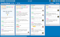 The official editorial calendar of Buffer is shown on Trello. Source: Hubspot