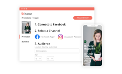 Connect Issuu to Facebook to share on social