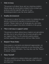 A screenshot of the community guidelines for the Issuu Creator Community