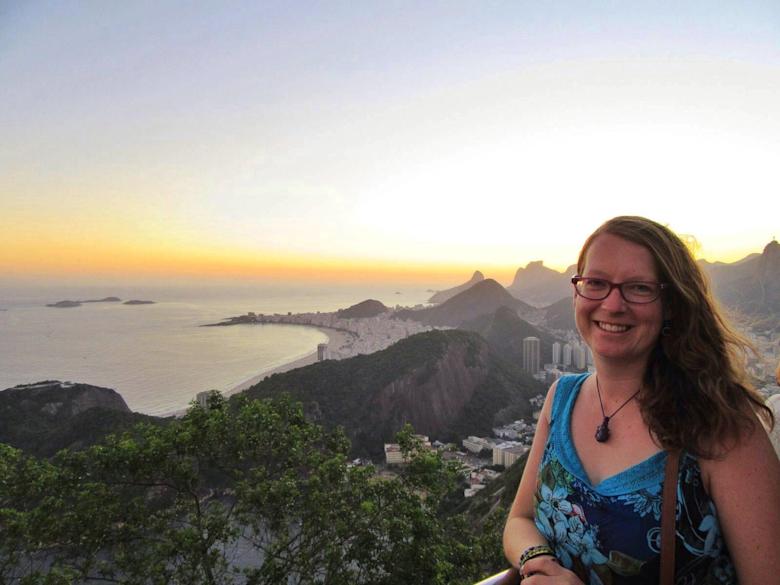Sunset in Rio de Janeiro