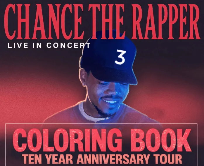 thumbnail of Chance The Rapper Announces ‘Coloring Book’ 10-Year Anniversary Tour