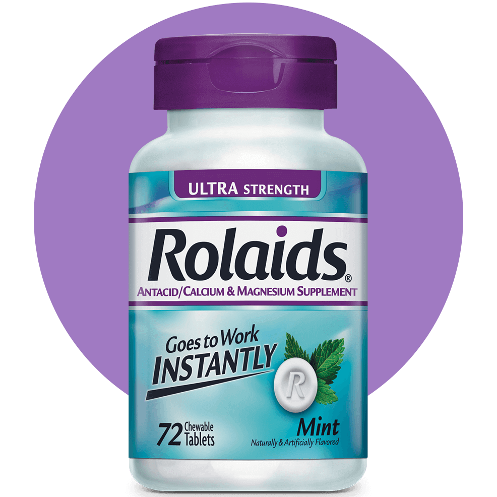 Rolaids® ultra strength chewable tablets