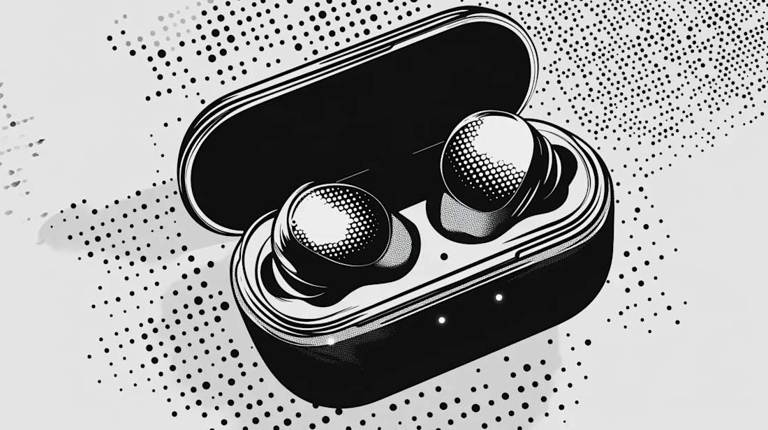A pair of headphones