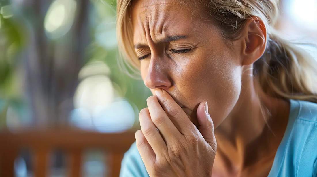 Managing a cough before surgery