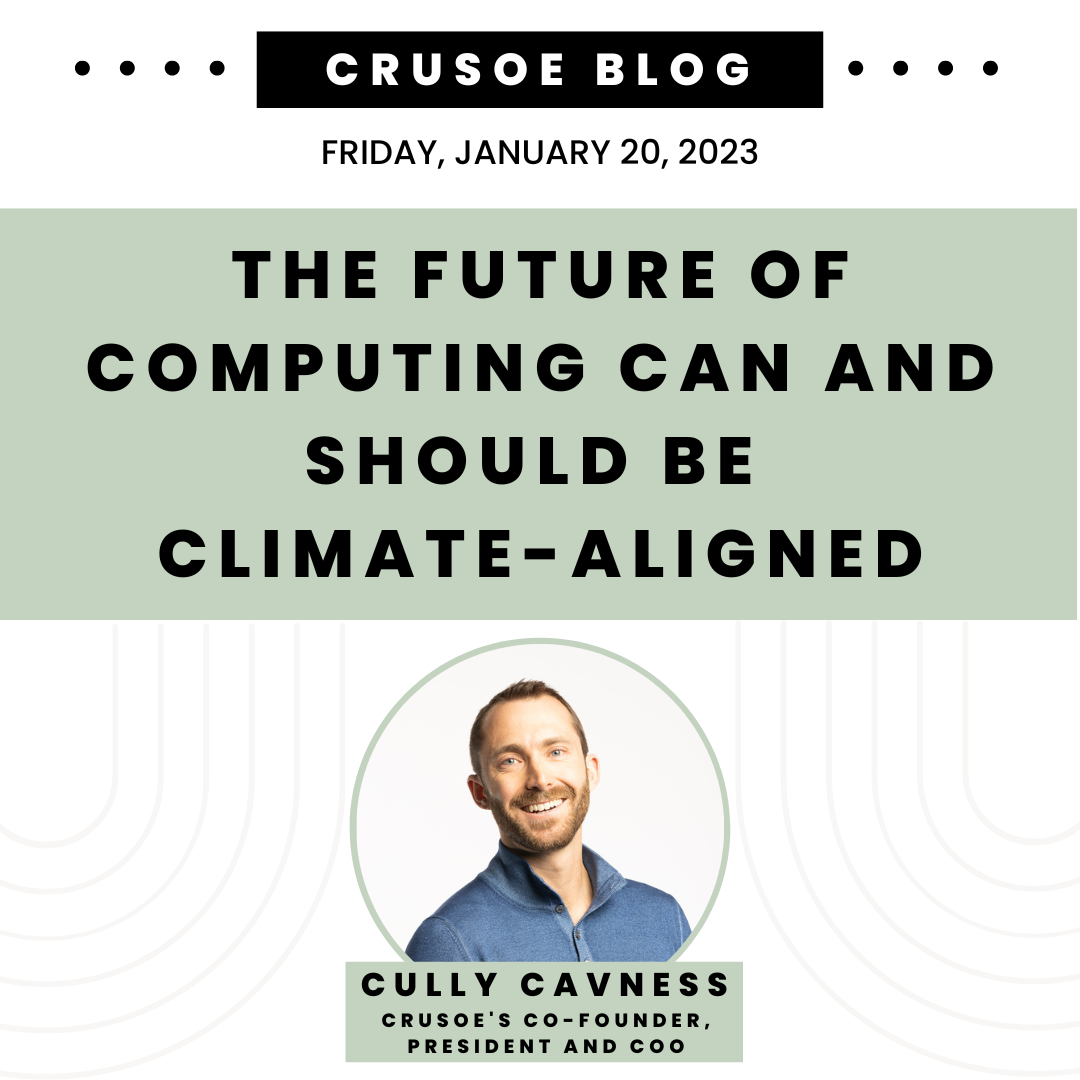 The Future Of Computing Can And Should Be Climate-Aligned