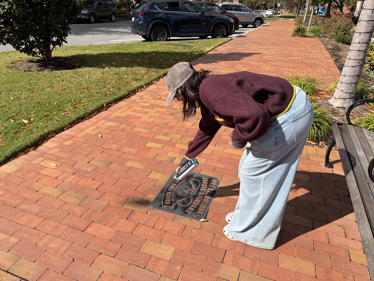 IMG 2600 Food Lion Salisbury Chalk Stencils