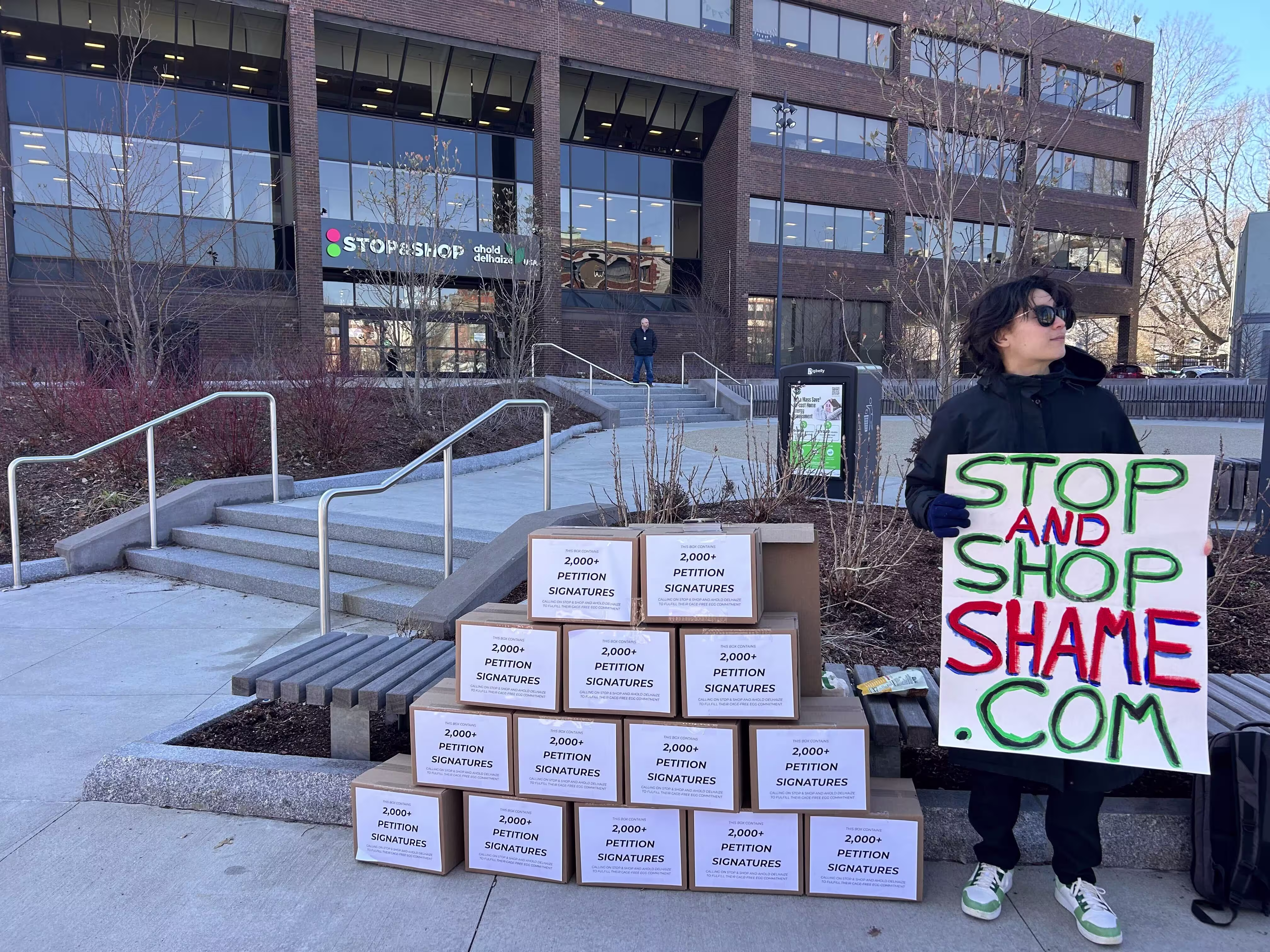 IMG 8981 (1) Stop & Shop 4.9.2025 Quincy MA Protest