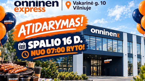 Vakarinio Express atidarymas