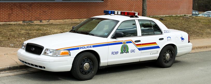 Feature image - Complaints against the RCMP Empty RCMP vehicle parked on side of road