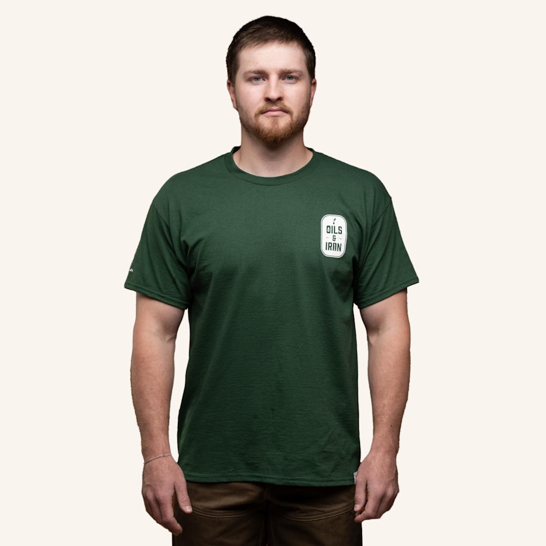 Oils & Iron Evergreen T-Shirt