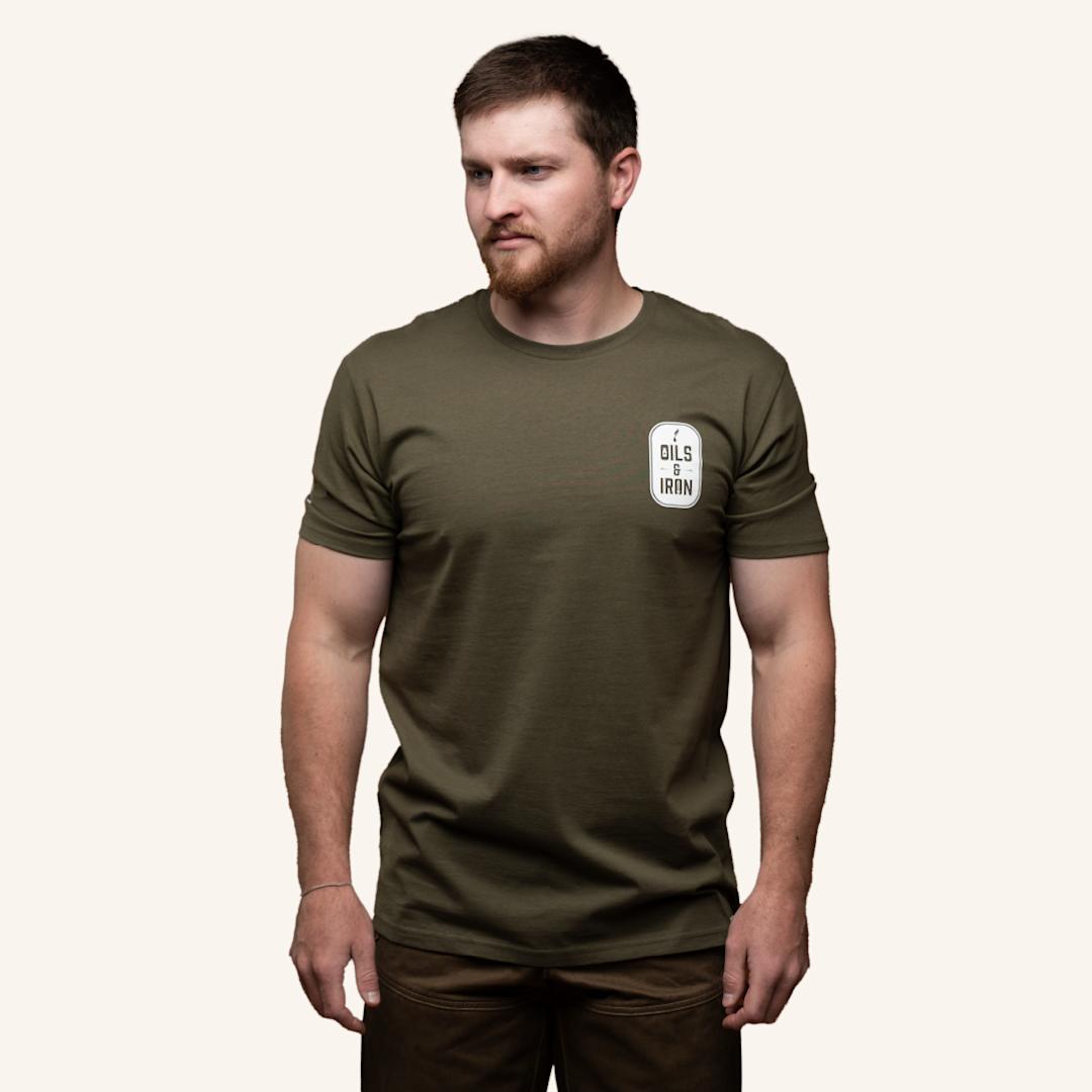 Oils & Iron Army T-Shirt