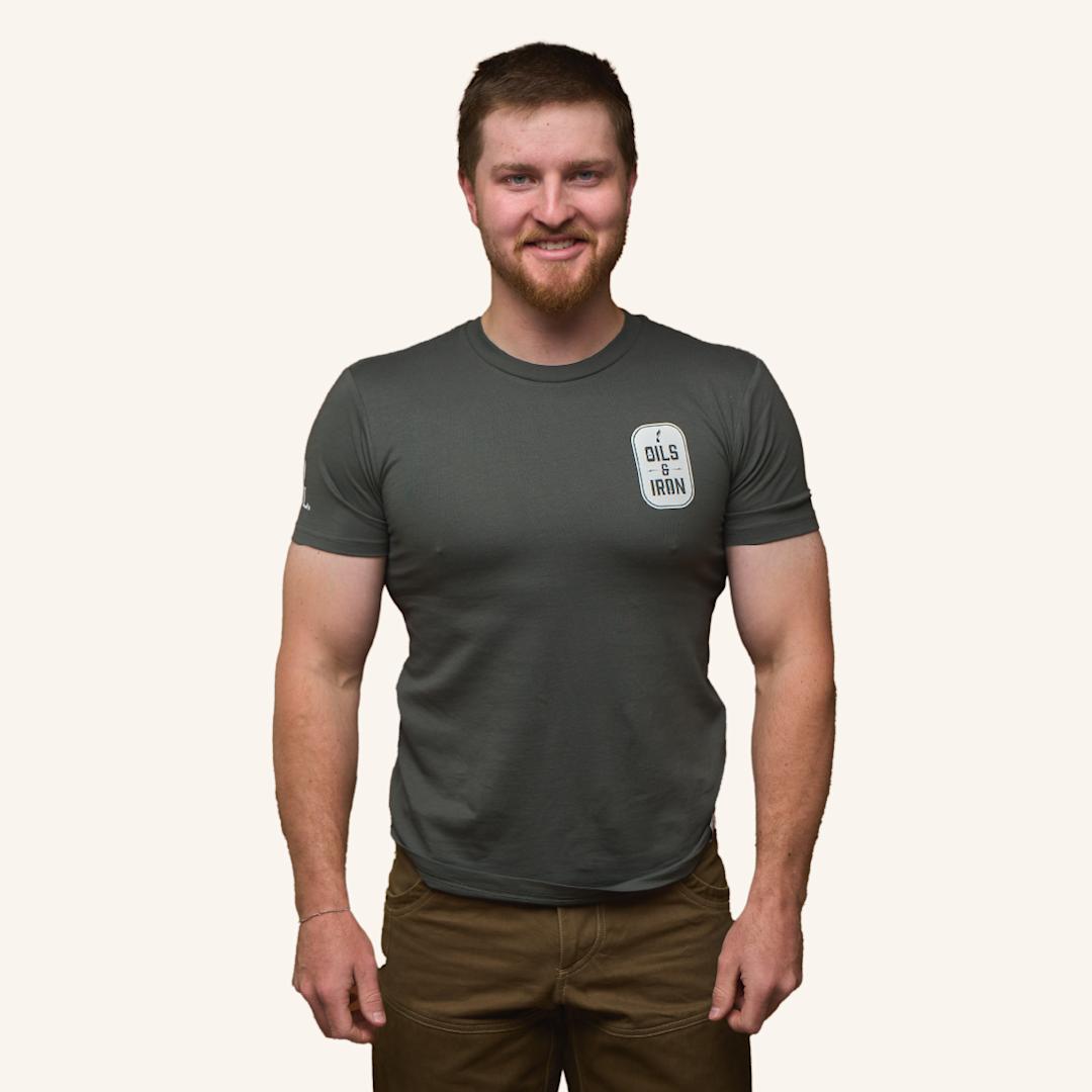 Oils & Iron Gray T-Shirt