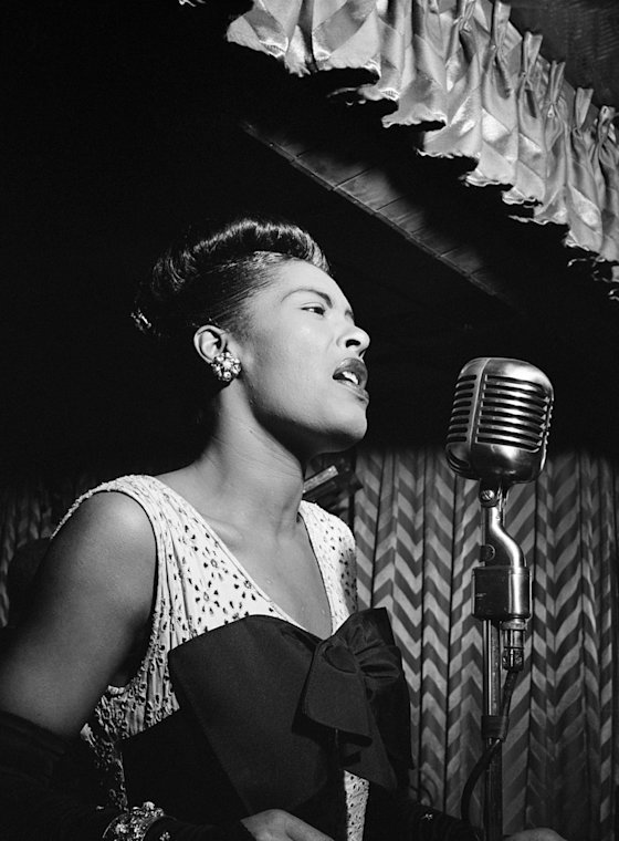 Billie Holiday portrait