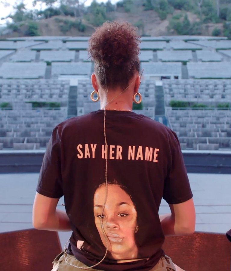Andra Day, Episode 4, Say Her Name, back to the camera