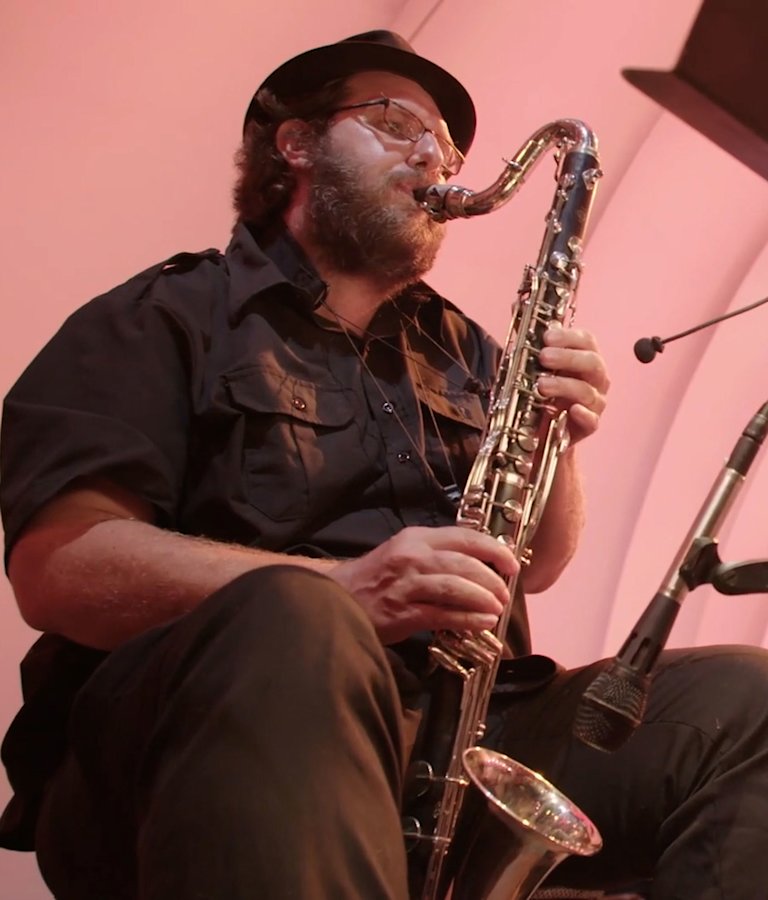 Sean Sonderegger, bass clarinet