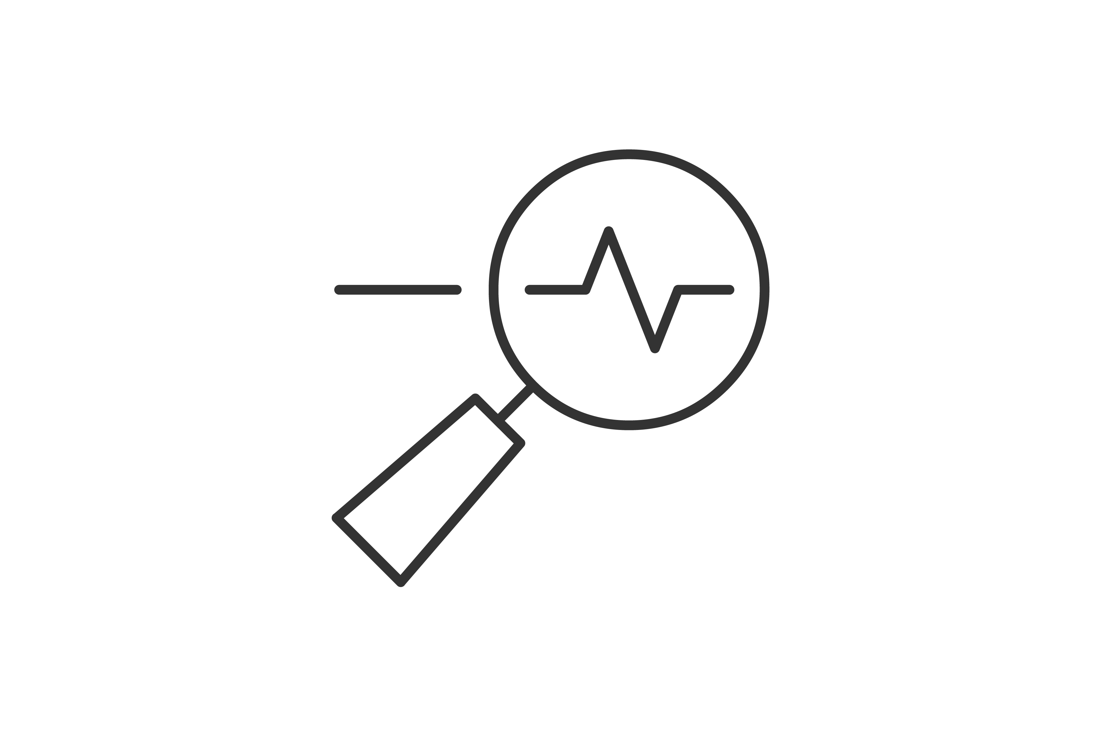 Icon of a magnifying glass