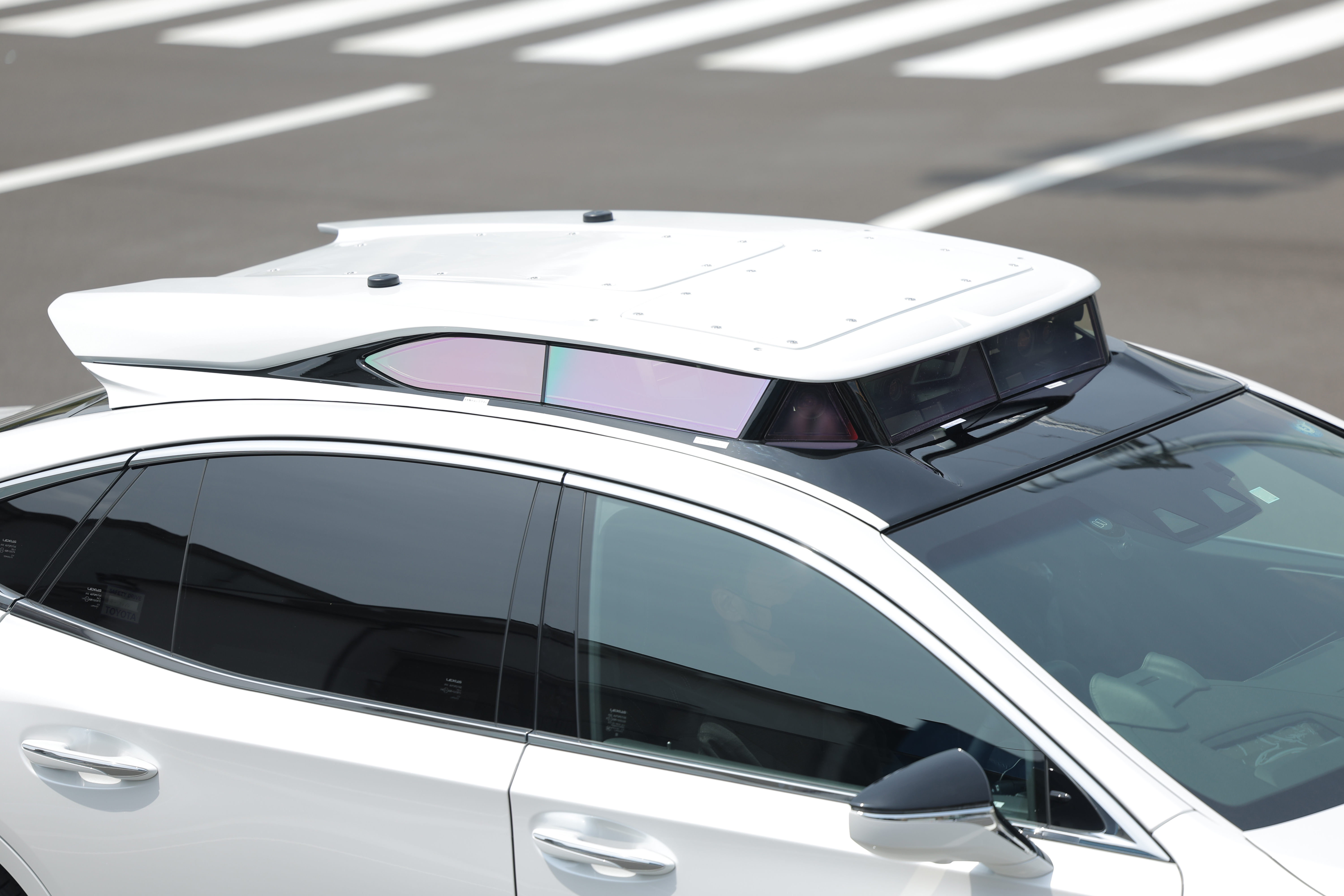Image of Woven by Toyota test vehicle
