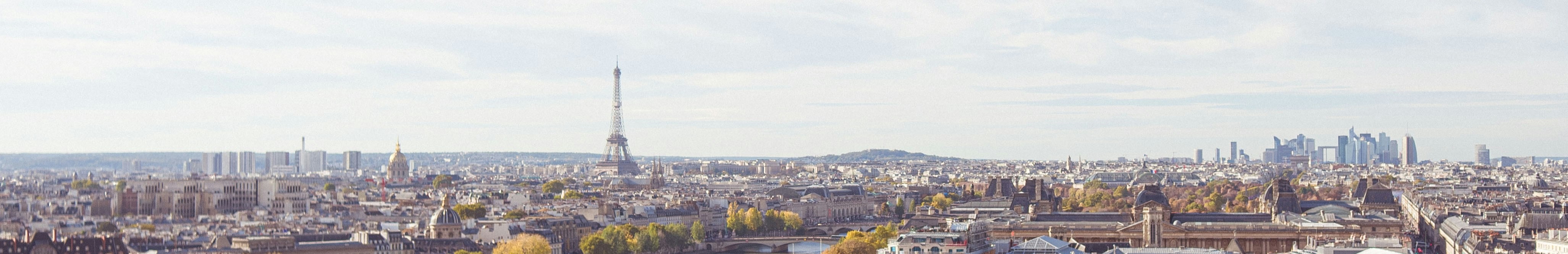 Vue panoramique de Paris.