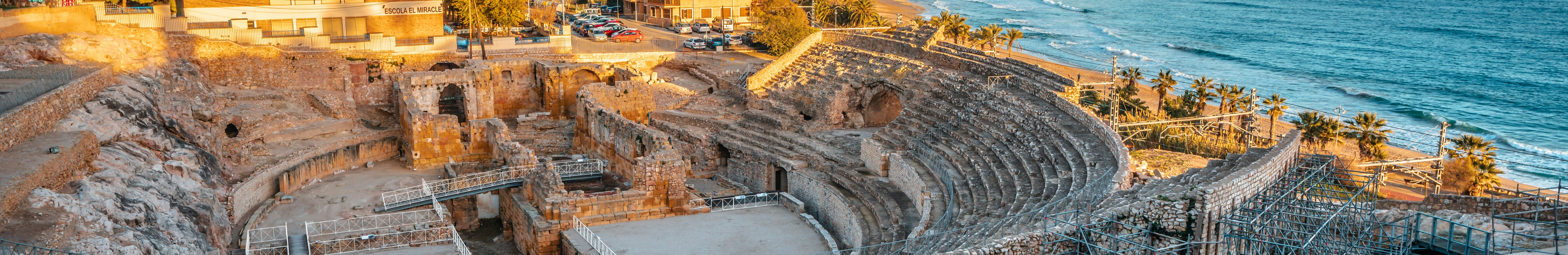 Ruines d'un théâtre romain.