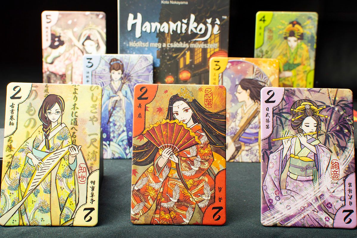 Hanamikoji kétfős kártyajáték