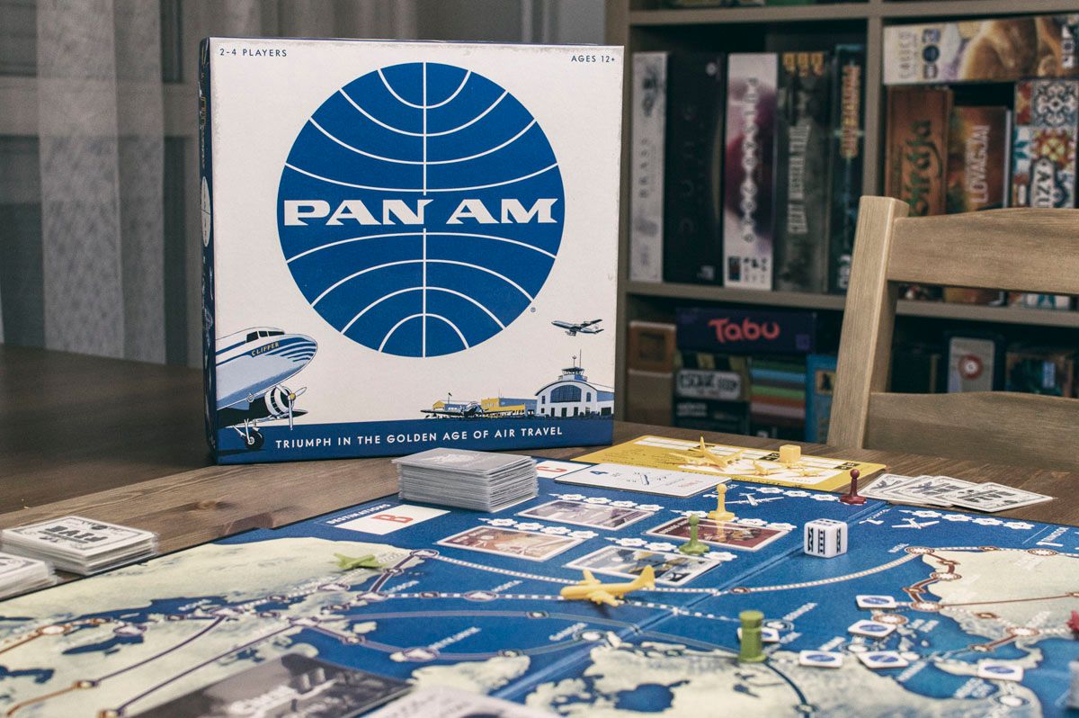 Pan Am stratégiai társasjáték