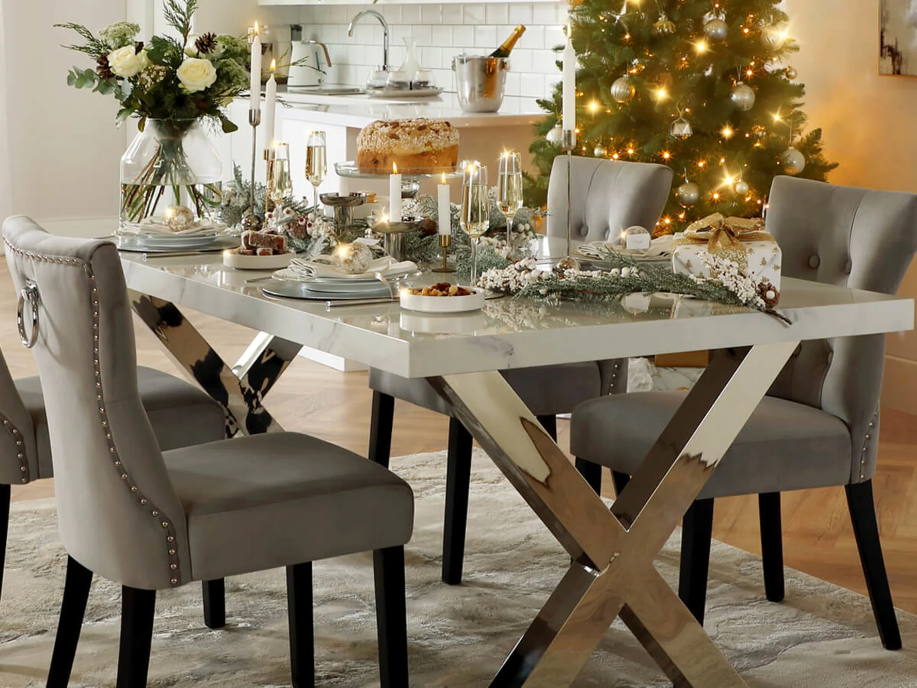 3 ways to add sparkle to modern Christmas décor