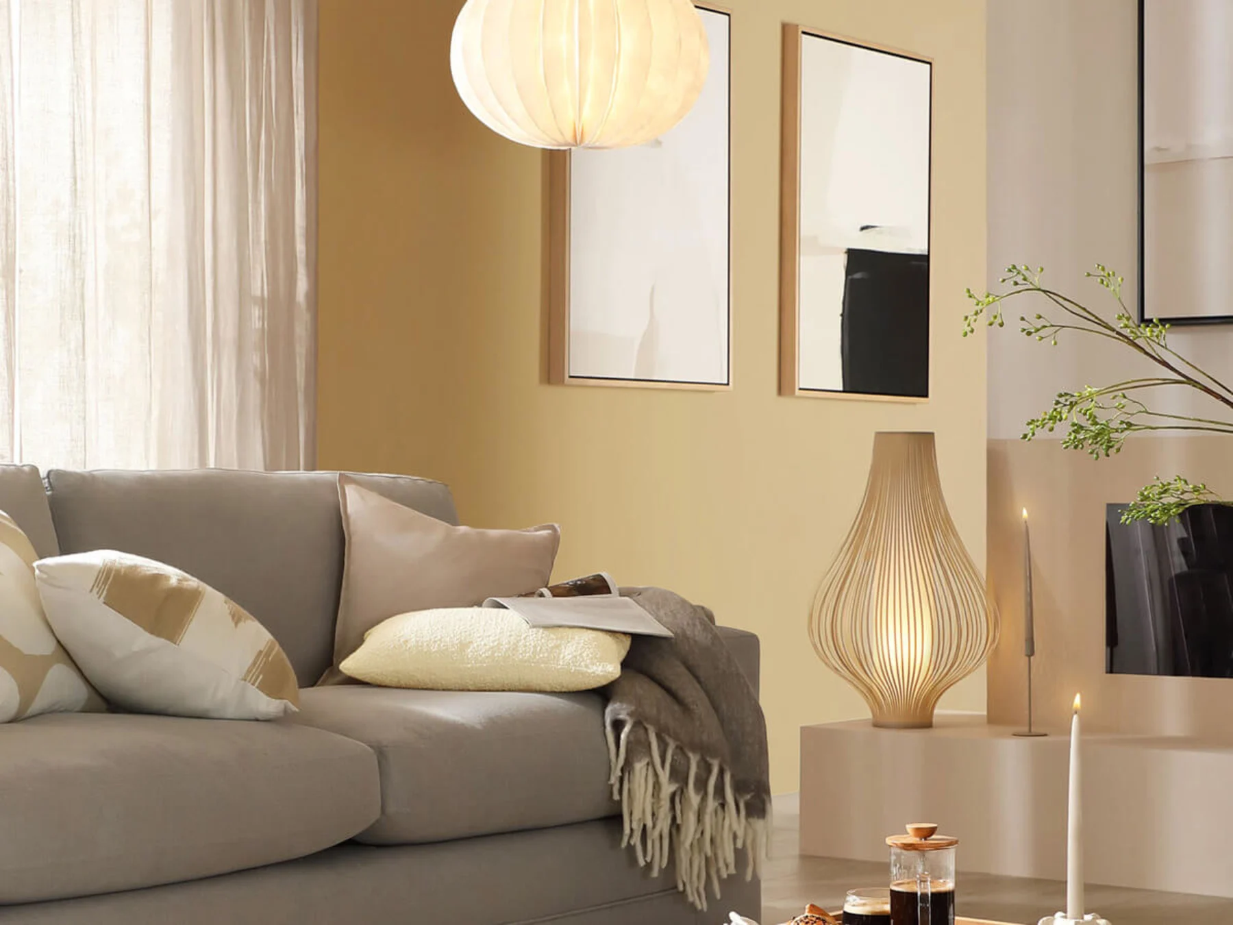 The butter yellow trend: Light and creamy