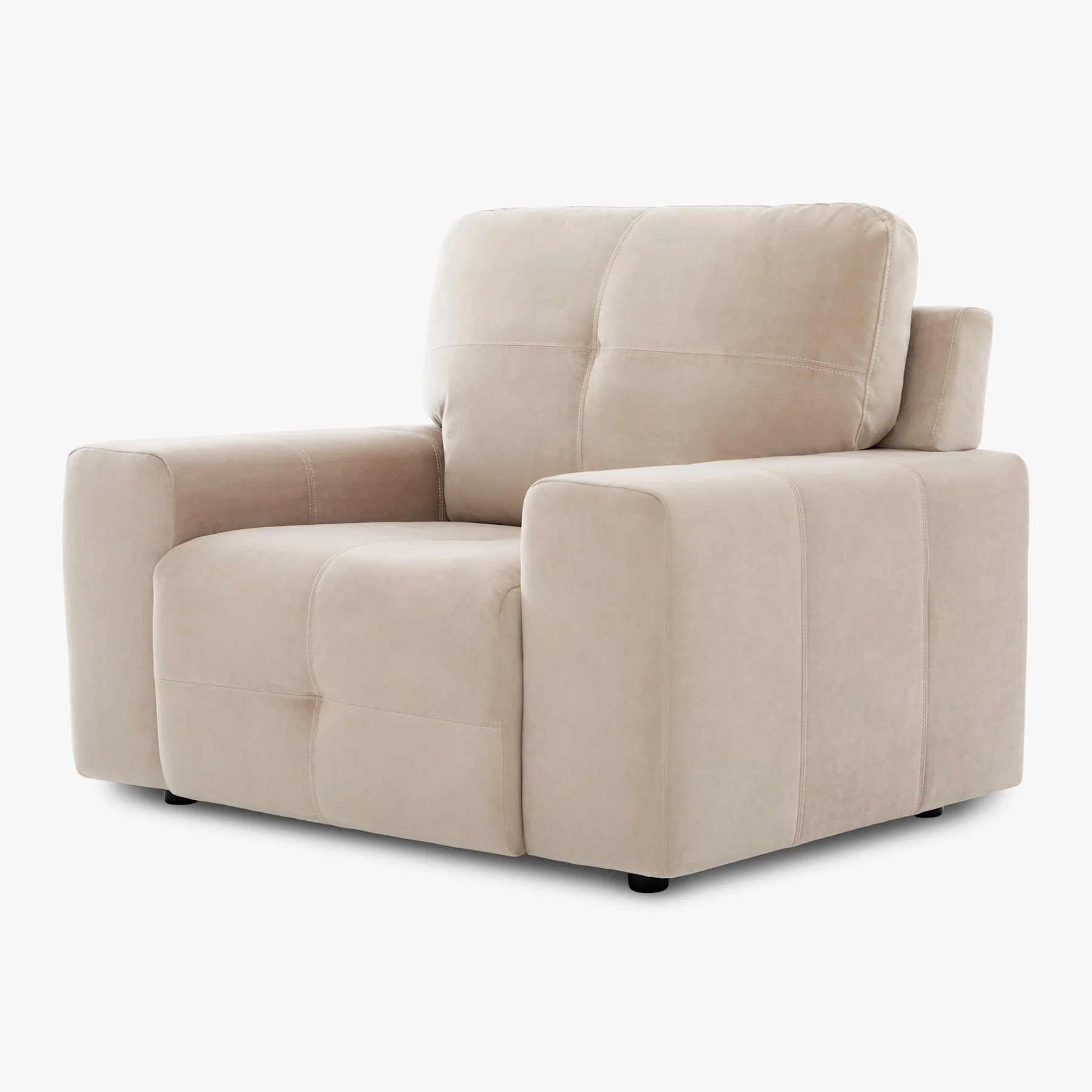 Orlando Armchair, Champagne Classic Velvet