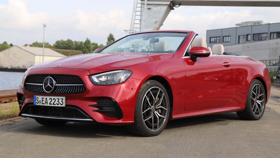 Im Test: Mercedes-Benz E 450 Cabrio