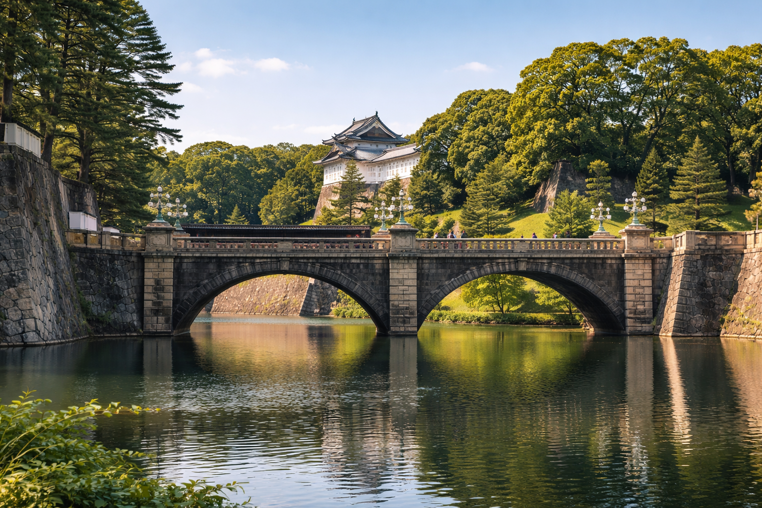Imperial Palace and Nijubashi Bridge